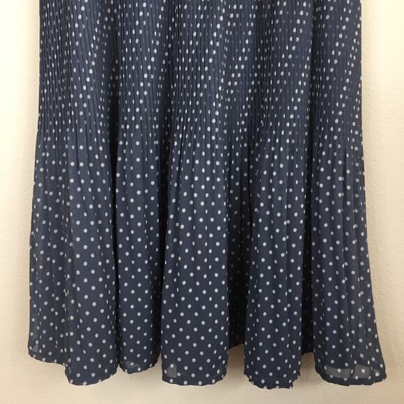 Gap | Polka Dot Pleated Dress | Sz Large - Picture 4 of 6